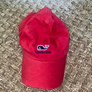 vineyard vines Nashville cap, red, unisex